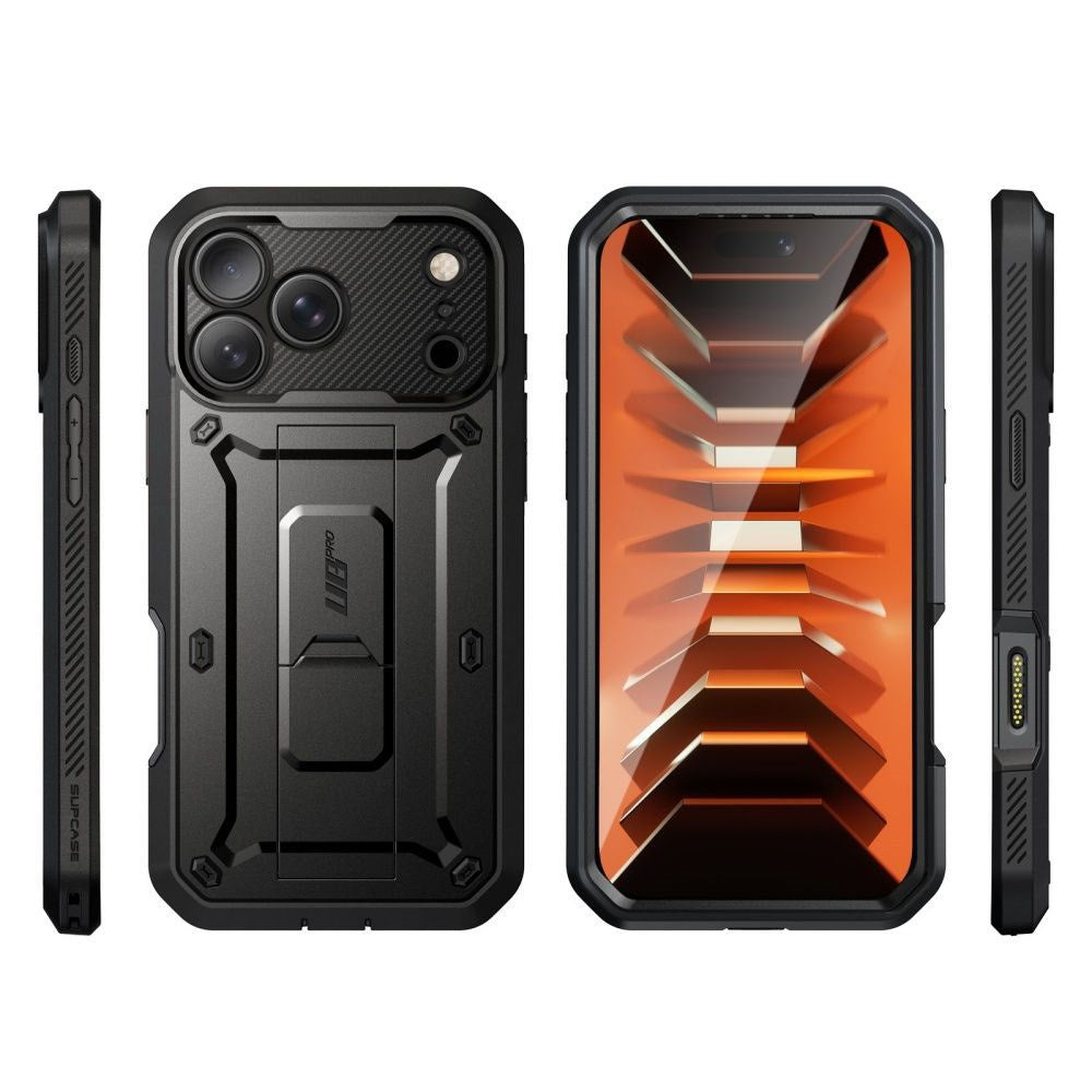 iPhone 18 Pro / 17 Pro Supcase Unicorn Beetle Pro Håndværker Cover - Sort