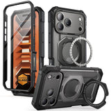 iPhone 18 Pro / 17 Pro Supcase Grip Pro Mag Håndværker Cover - MagSafe Kompatibel - Sort