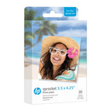 HP Sprocket (3x4) Fotopapir 8,9 x 10,8 cm - 20 stk.