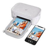 HP Sprocket Studio Plus mobil fotoskriver 10 x 15 cm m. Fotopapir og blekkpatron - Hvit