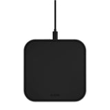 Zens Single Aluminium 10W trådløs lader inkl. Vegglader - Sort