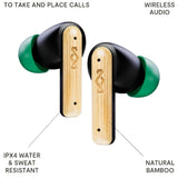 House of Marley Little Bird True Wireless Høretelefoner - In-Ear - Sort