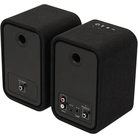 House of Marley Uplift Bookshelf Bluetooth Højttaler Sæt - Sort / Lys Bambus