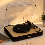 House of Marley Revolution Pladespiller m. Bluetooth - Sort / Lys Bambus