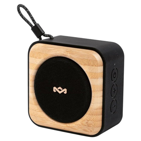 House of Marley Roots Bærbar Bluetooth Højttaler - Sort / Lys Bambus