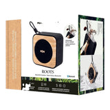 House of Marley Roots Bærbar Bluetooth Højttaler - Sort / Lys Bambus
