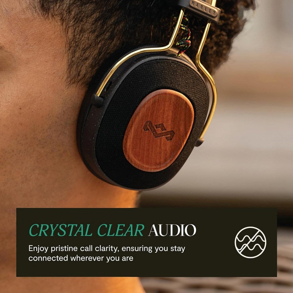 House of Marley Positive Vibration Riddim Høretelefoner - On-Ear - Rasta
