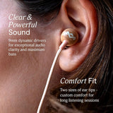 House of Marley Smile Jamaica In-Ear Høretelefoner m. USB-C - Kobber