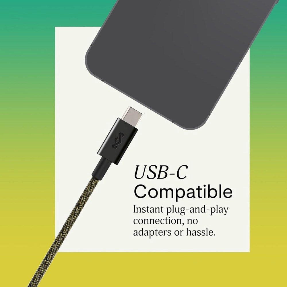 House of Marley Smile Jamaica In-Ear Høretelefoner m. USB-C - Brass