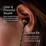 House of Marley Smile Jamaica In-Ear Høretelefoner m. USB-C - Rasta