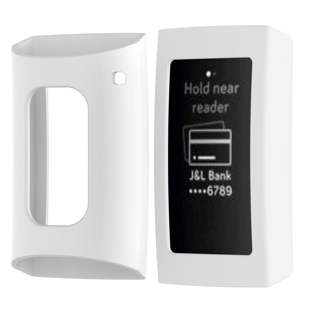 Fitbit Charge 3 Silikondeksel - Hvit