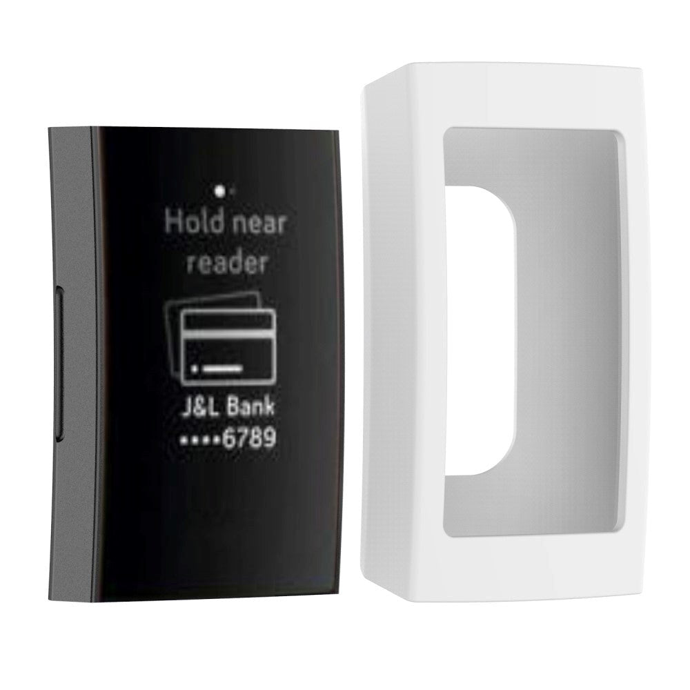 Fitbit Charge 3 Silikondeksel - Hvit