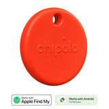 Chipolo POP - GPS Tracker - Apple Find My & Google's Find My Device - Rød