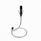 Fuse Chicken Selvstående USB-C Kabel m. Mobilholdefunktion - inkl. 2 x Klips - 0.6m - Sølv