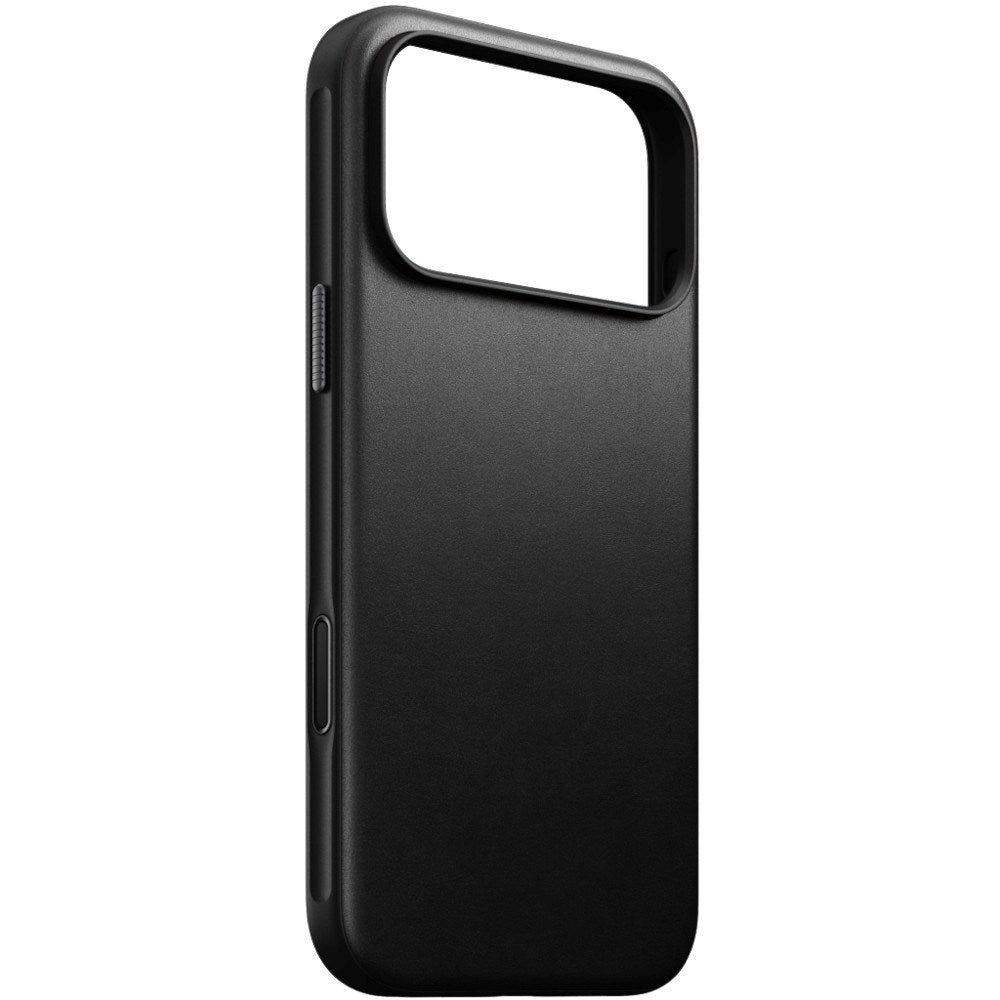iPhone 18 Pro Max Nomad Modern Leather Bagside Cover - MagSafe Kompatibel - Black