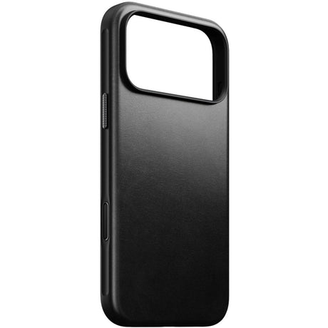 iPhone 18 Pro / 17 Pro Nomad Modern Horween Leather Bagside Cover - MagSafe Kompatibel - Black