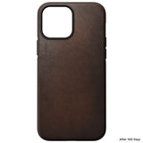 iPhone 13 Pro Max Modern Nomad Horween Leather Cover - MagSafe Kompatibel - Brun