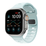 Nomad Apple Watch (42/44/SE/45/46/49 mm) sportsbåndstropp - Icy Blue Glow