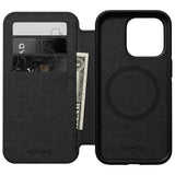 iPhone 14 Pro Nomad Modern Leather Folio Cover - MagSafe-kompatibel - Brun