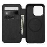 iPhone 15 Pro Nomad Modern Horween Leather Folio Cover - MagSafe-kompatibel - Brun