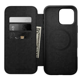 iPhone 16 Pro Max Nomad Modern Leather Folio Cover - MagSafe-kompatibel - Tan