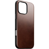 iPhone 16 Pro Max Modern Nomad Horween Skinndeksel - MagSafe-kompatibel - Brun