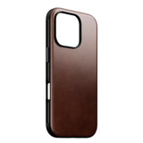 iPhone 16 Pro Modern Nomad Horween Skinndeksel - MagSafe-kompatibel - Brun