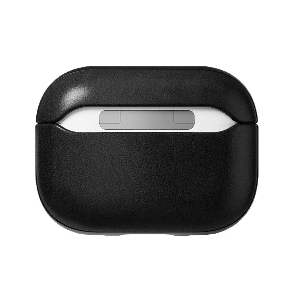 AirPods Pro (2. gen.) Nomad Modern Horween skinndeksel - svart