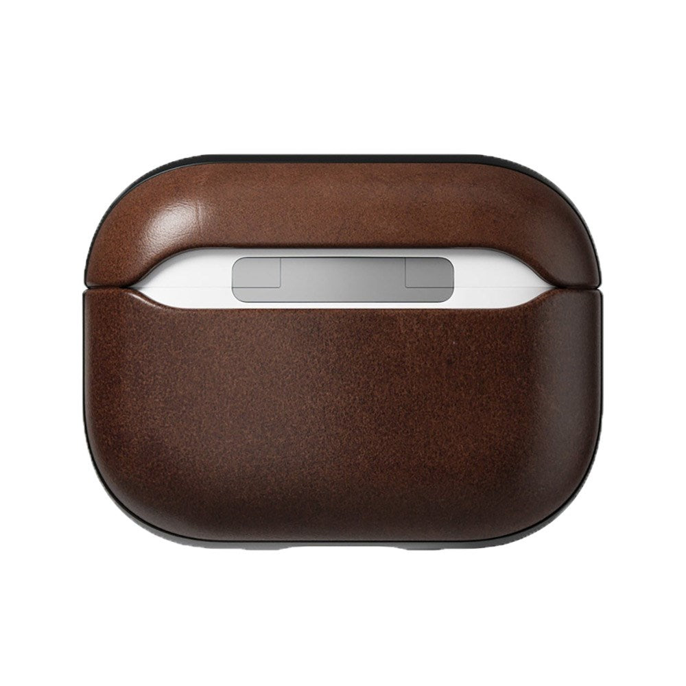 AirPods Pro (2. gen.) Nomad Modern Horween skinndeksel - brun