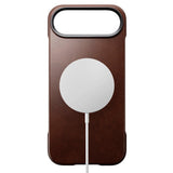 iPhone Air - Nomad Traditional Horween Leather Cover - MagSafe Kompatibel - Rustic Brown