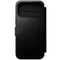 iPhone 17 Pro Max - Nomad Modern Leather Folio Cover - MagSafe Kompatibel - Black