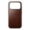 iPhone 17 Pro - Nomad Modern Horween Leather Cover - MagSafe Kompatibel - Rustic Brown