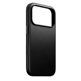 iPhone 17 Pro - Nomad Modern Leather Cover - MagSafe Kompatibel - Black