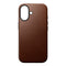 iPhone 17 - Nomad Modern Leather Cover - MagSafe Kompatibel - Brown