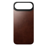 iPhone Air - Nomad Magnetic Horween Leather Back Cover - MagSafe Kompatibel - Rustic Brown