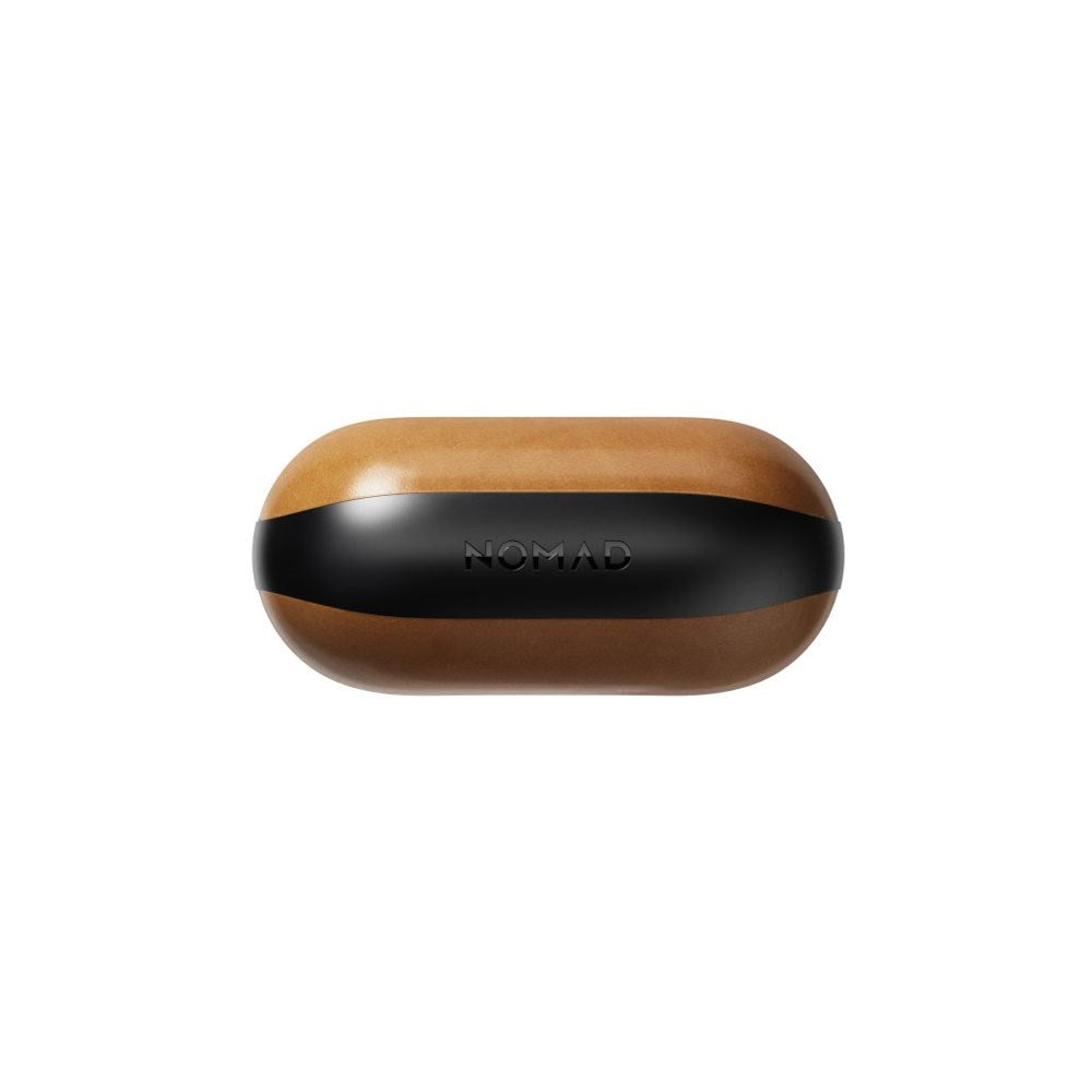 AirPods (4. Gen.) Nomad Modern Leather Case - Lysebrun