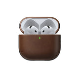 AirPods (4. Gen.) Nomad Modern Leather Case - Brun