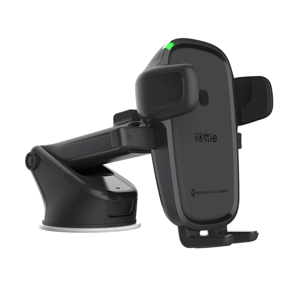 iOttie Qi Mobilholder m. Trådløs Opladning - Instrumentbræt / Forrude - Sort