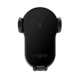 Fast Matic Mobilholder m. Trådløs lading 15W - Maks Mobil: 60 - 80mm - Sort