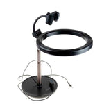 Fixed - LED Ring Light Tripod Mobilholder - Sort