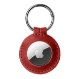 Fast Airtag-skinndeksel m. Karabinhage - Rød