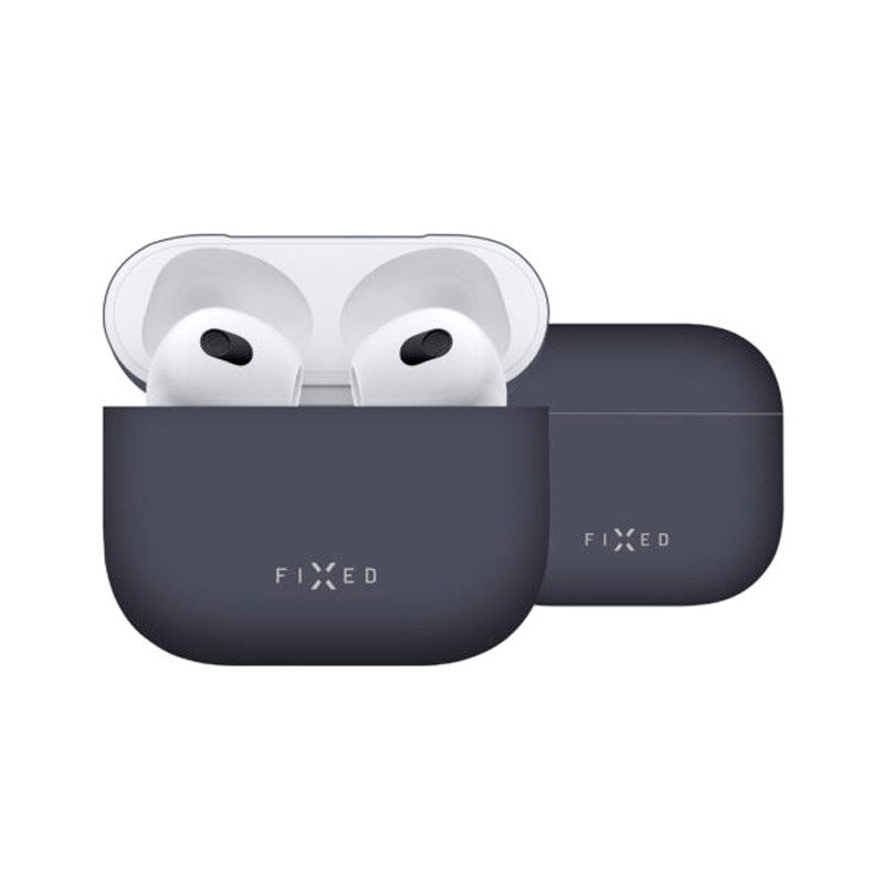 Fixed Silikone Cover - Apple AirPods (3. gen.) - Blå