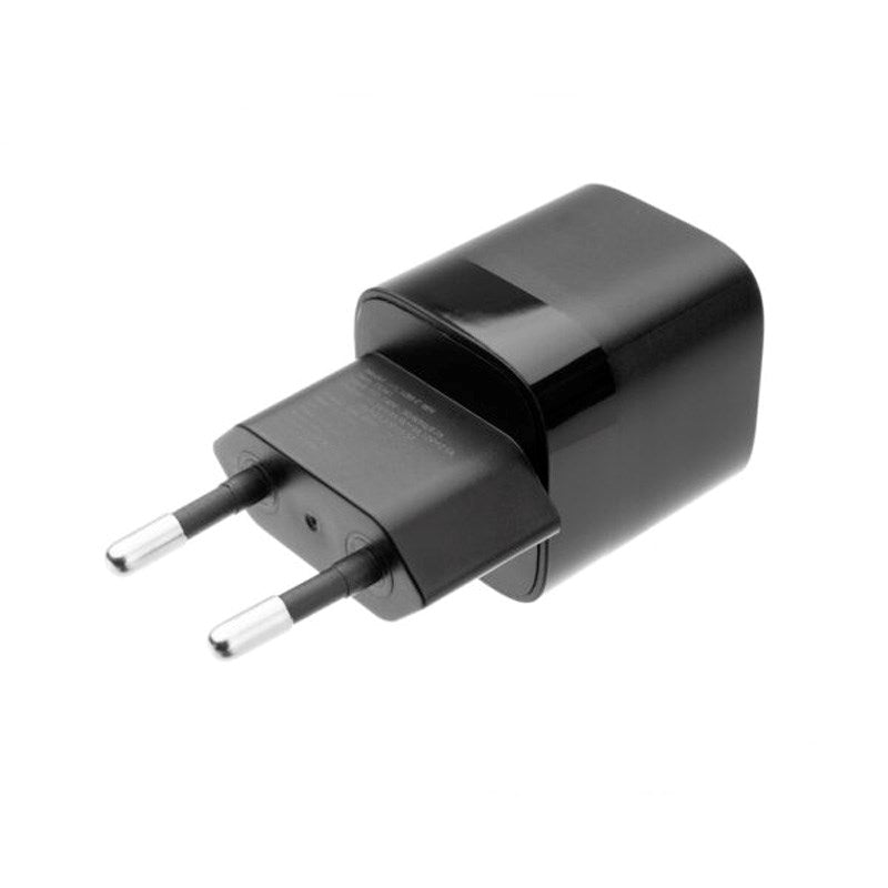 Fixed - Mini Vægoplader m. 1x USB-C / 1x USB-C Kabel - 20W - 1m - Sort