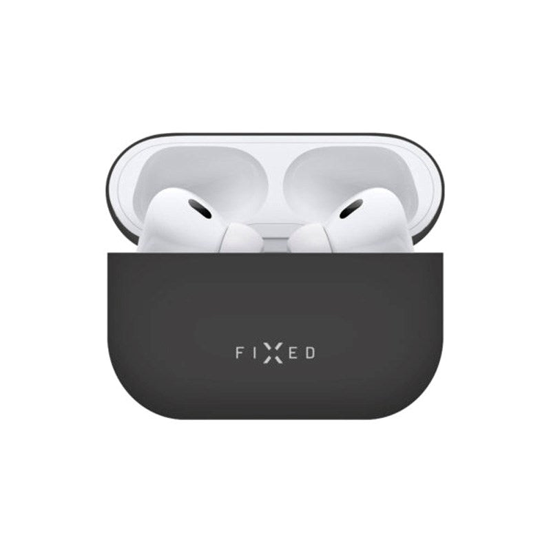 Fixed Silikone Cover - Apple AirPods Pro (2. gen.) - Sort