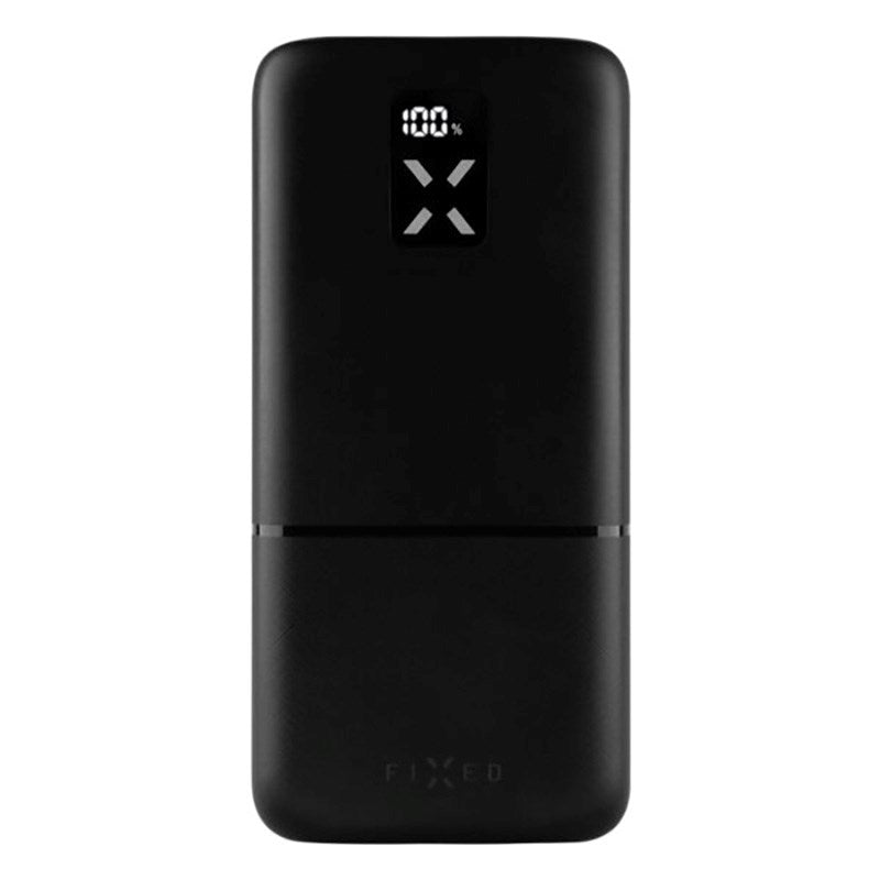 Fast 2 x USB-A 1 x USB-C 20W Power Bank 30 000 mAh - Svart