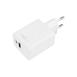 Fast Mini Vegglader 45W m. USB-A &amp; USB-C - Hvit
