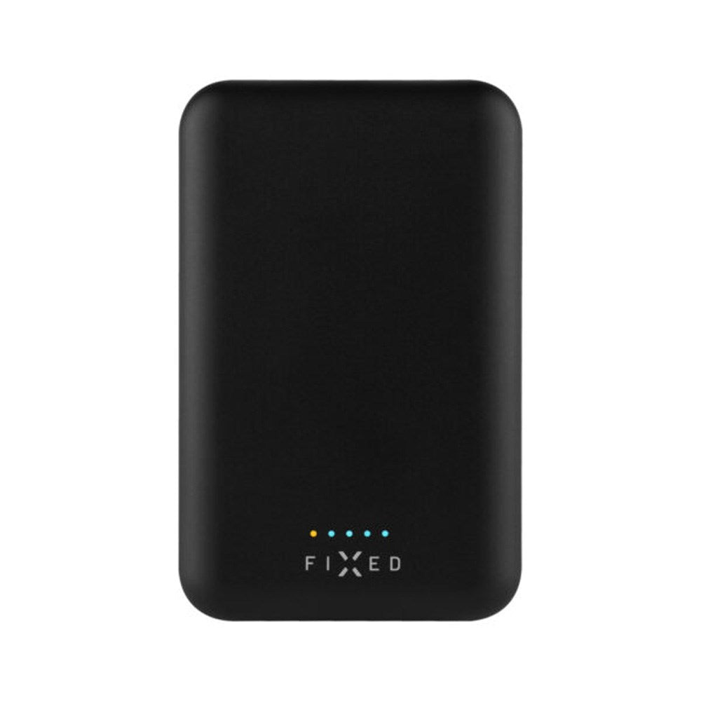 Fast Power Bank med trådløs lading 6000 mAh - Svart