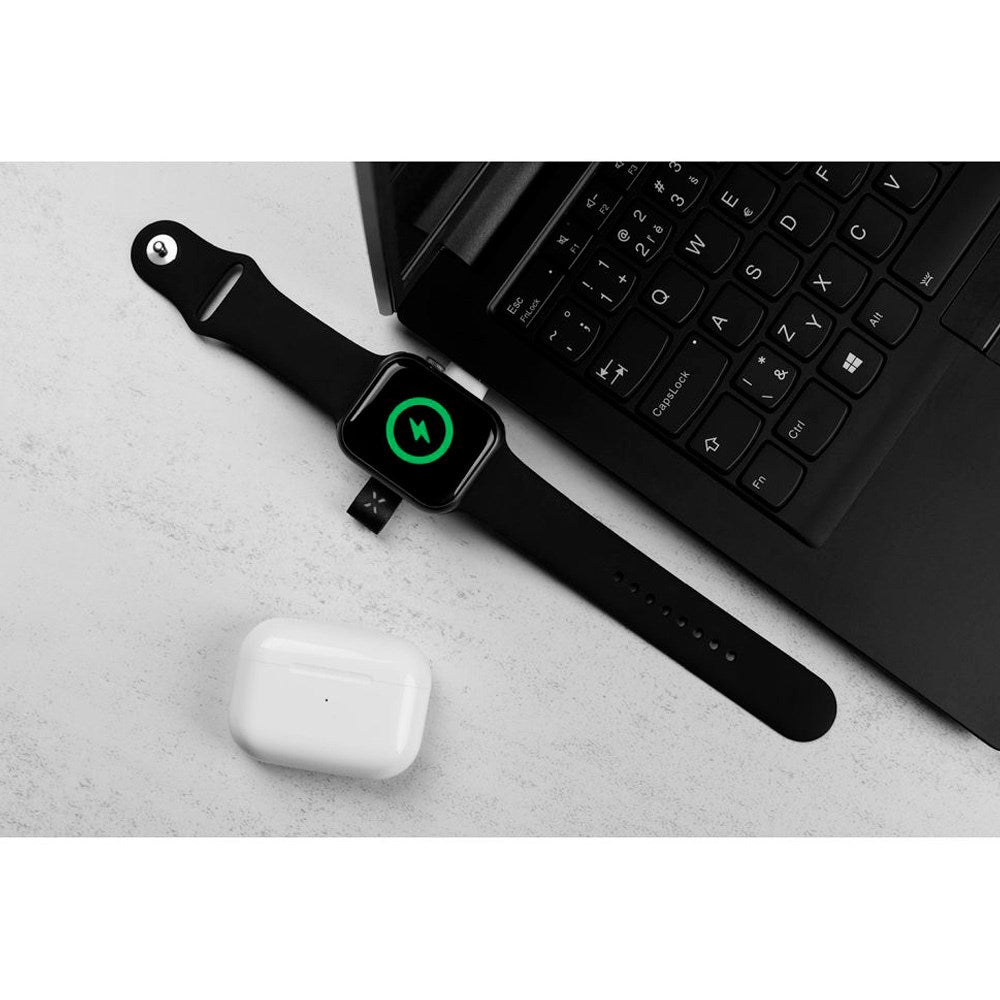 Fixed Trådløs USB-C Oplader til Apple Watch - Hvid