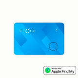 Fixed Tag Card – Bluetooth GPS Tracker – Apple Find My - Blå