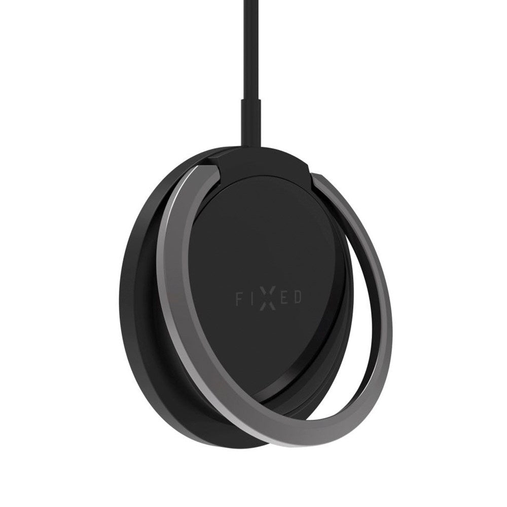 Fast MagPad Magnetic 15W trådløs lader - MagSafe-kompatibel - Svart